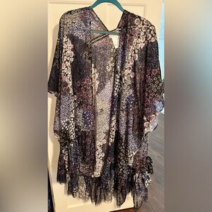 Free People Patchwork Kimono, One Size, Brand New Never Worn